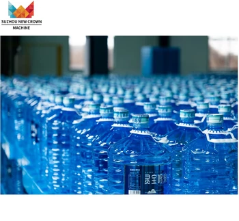Full Automatic 4000BPH 5L Rinsing Filling Capping Machine Bottled Pure Mineral Drinking Water Production Line
