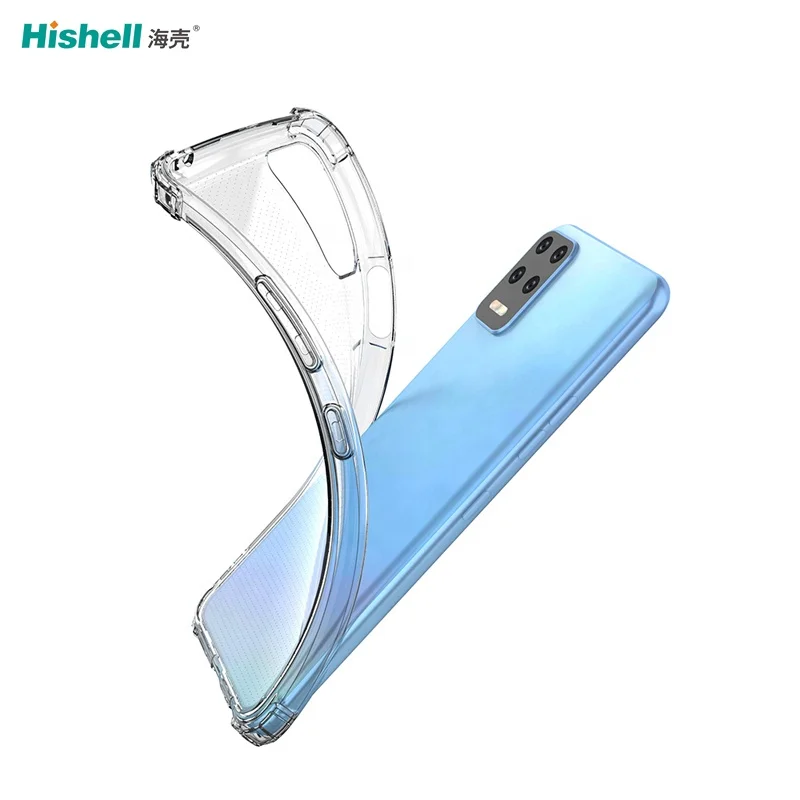 Dedux Cover per LG K61/Q61, Custodia Trasparente Gradiente Protettivo TPU Case, Ultra Sottile Rinforzo a Quattro Angoli Cover (Rosa/Viola
