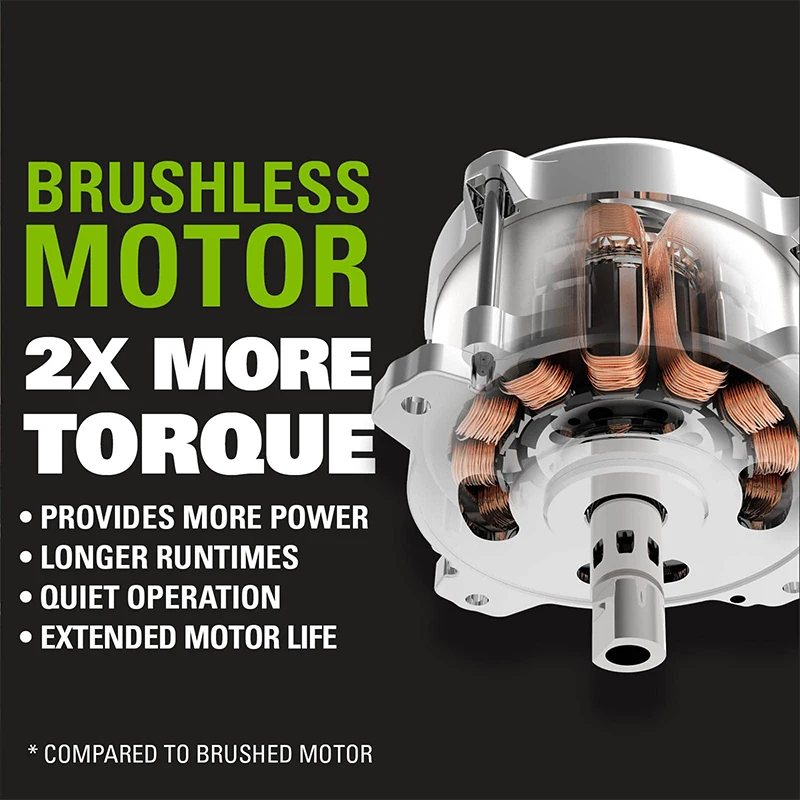 Esmerilhadeira angular Greenworks 24V com motor sem escova, disco de 4 polegadas e eixo M10, 2 velocidades variáveis, 10.500 RPM, bateria de 4Ah e carregador._voghion.com