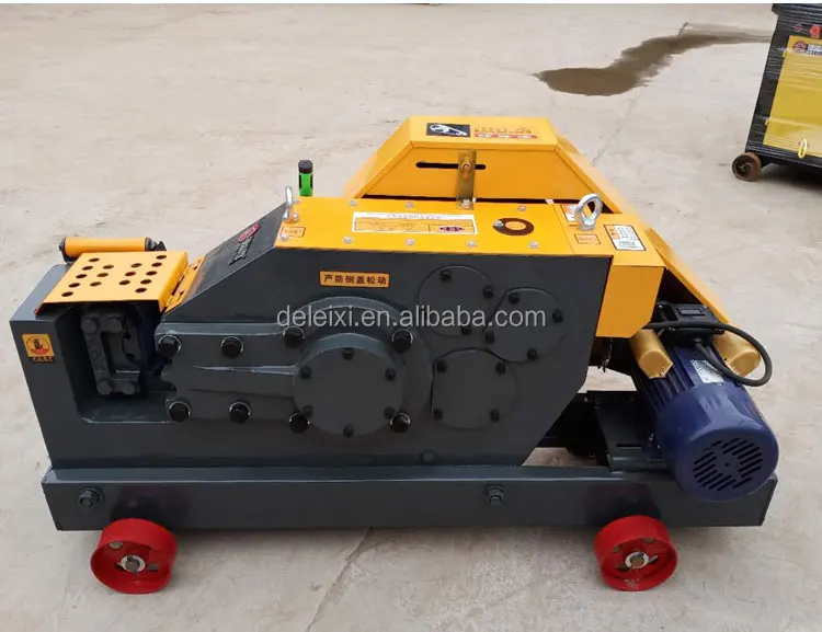 Factory Price Electric Manual Round Steel Rebars Cutting Machine Iron