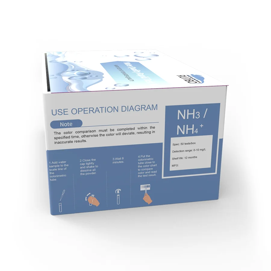 Ammonia Test Kit Industrial Wastewater Ammonia Test Kit Water Nh3 Nh4