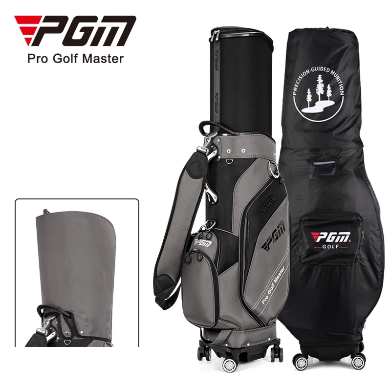 PGM QB154 Custom Golf Travel Bag: Hard Case with Wheels for Easy
