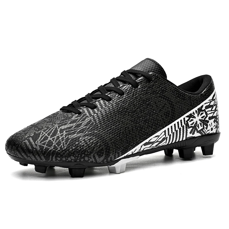 New Low-top Long-spike Football Shoes Rubber Out-sole Effective Anti-slip Football Boots aperçu 7