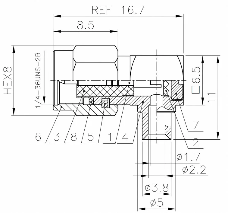 product sma jwb3 rf sma connector terminators sma male right angle connector for rg141 rg402 semi steel cable-4
