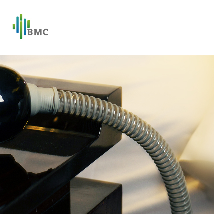 Дыхательная трубка BMC L1(D15) CPAP для апноэ во сне, дыхательная гофрированная трубка для дыхания воздуха, 1,8 м, 15 мм, шланг для аппарата для сипап-масок