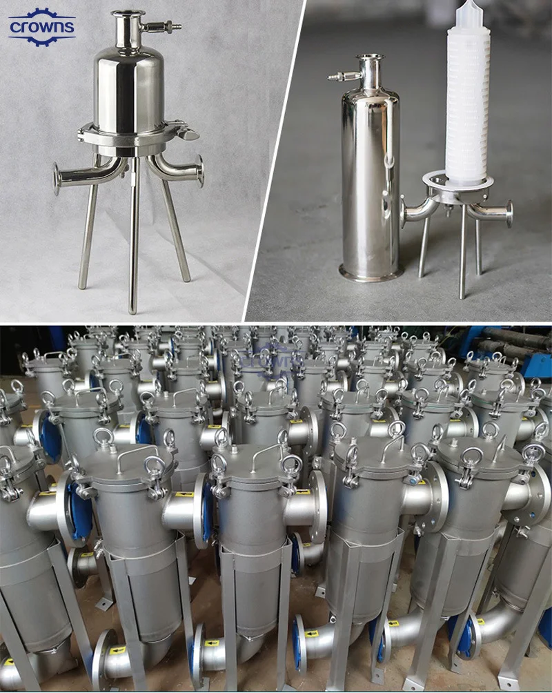 Intelligent 10" 20" 30" 40" Water Cartridge Filter Housing