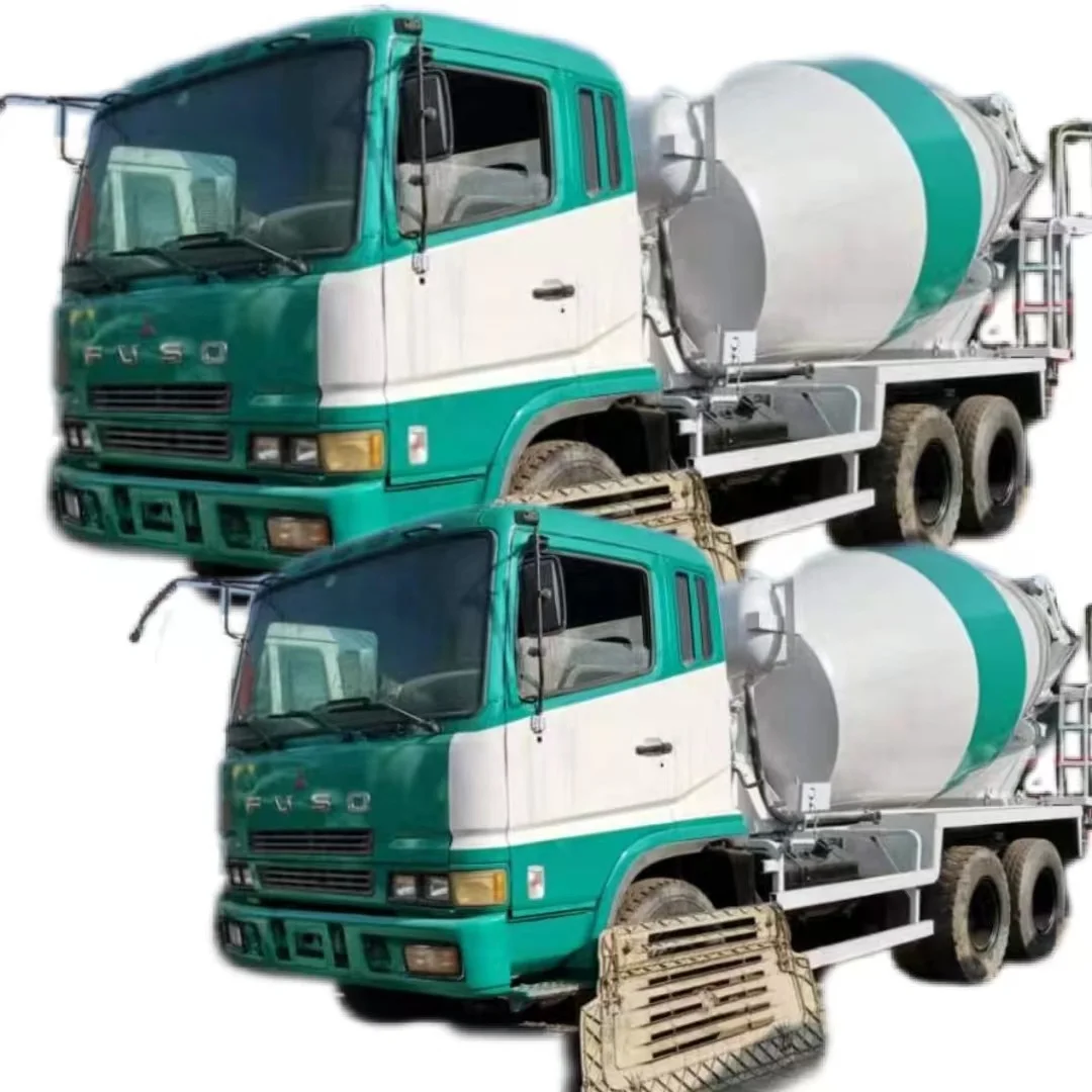 Used Mitsubishi FUSO Mixer Truck, Concrete Cement Truck 6*4 With Low Price
