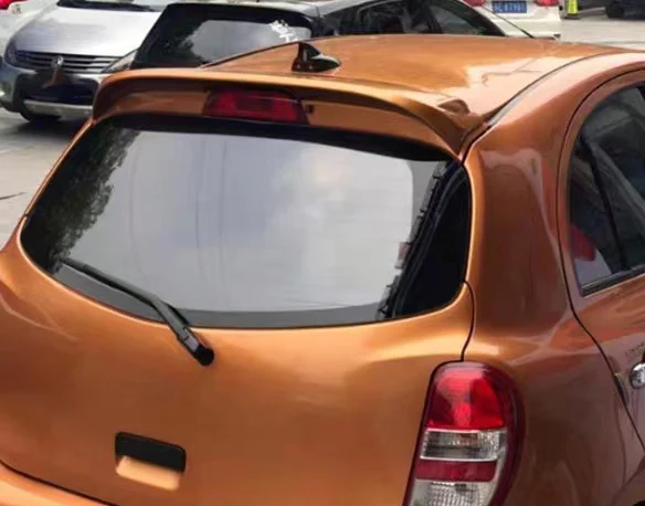 Auto Parts Abs Material Rear Spoiler Wing for Nissan March