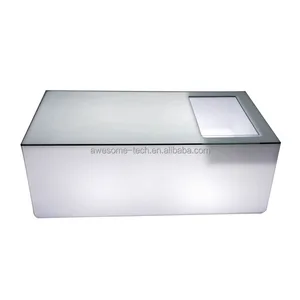 Night Club Plastic Led Bar Table with Ice Bucket for Indoor and Outdoor