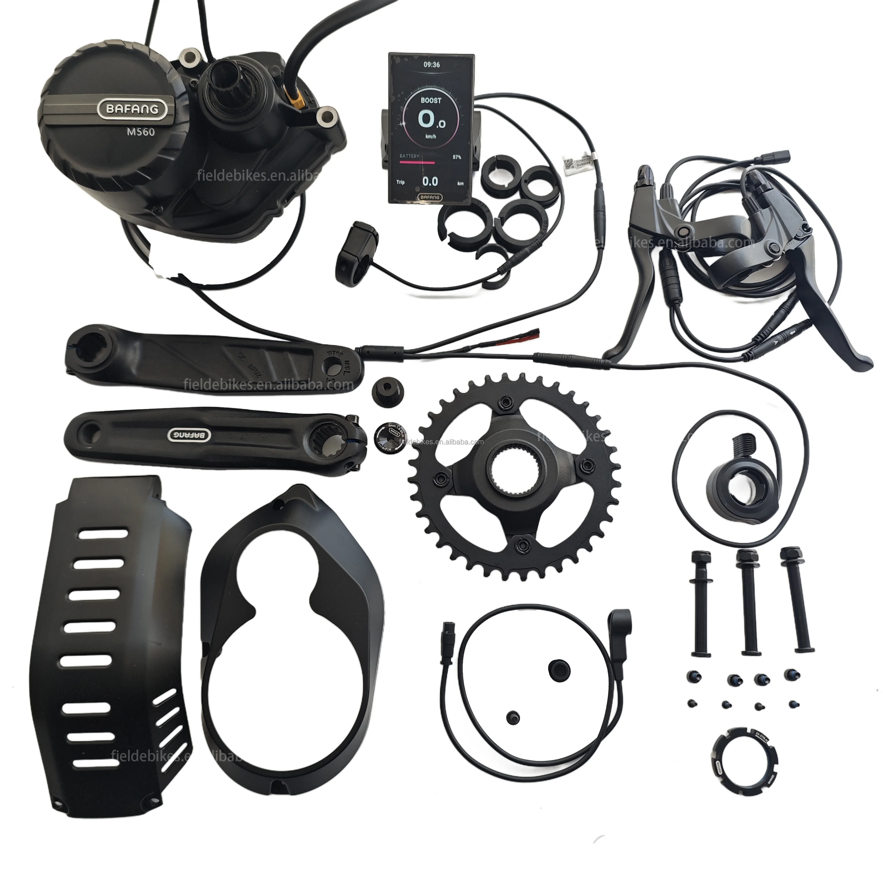 Kit Motore Bafang M560 G5300 Centrale 48V 500W/750W | Conversione Ebike 140Nm, Garanzia 1 Anno