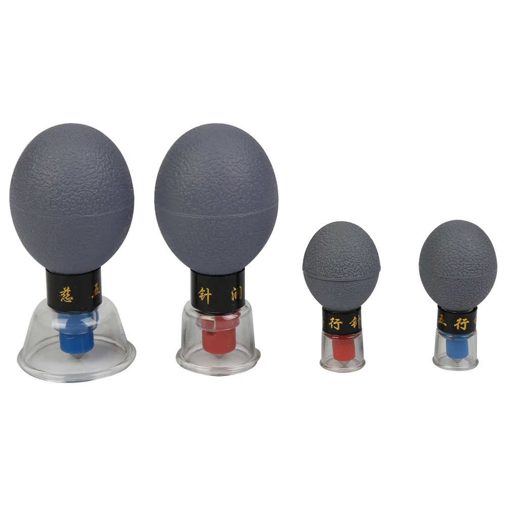 anti aging glass cupping therapy set for face and body vacuum