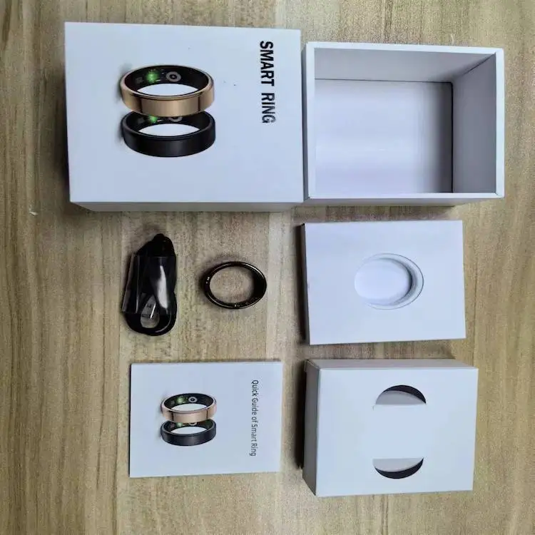 2024 New Arrival R02 Smart Ring Health Tracker Blood Pressure Oxygen Monitoring Smart Ring with APP for Men Women