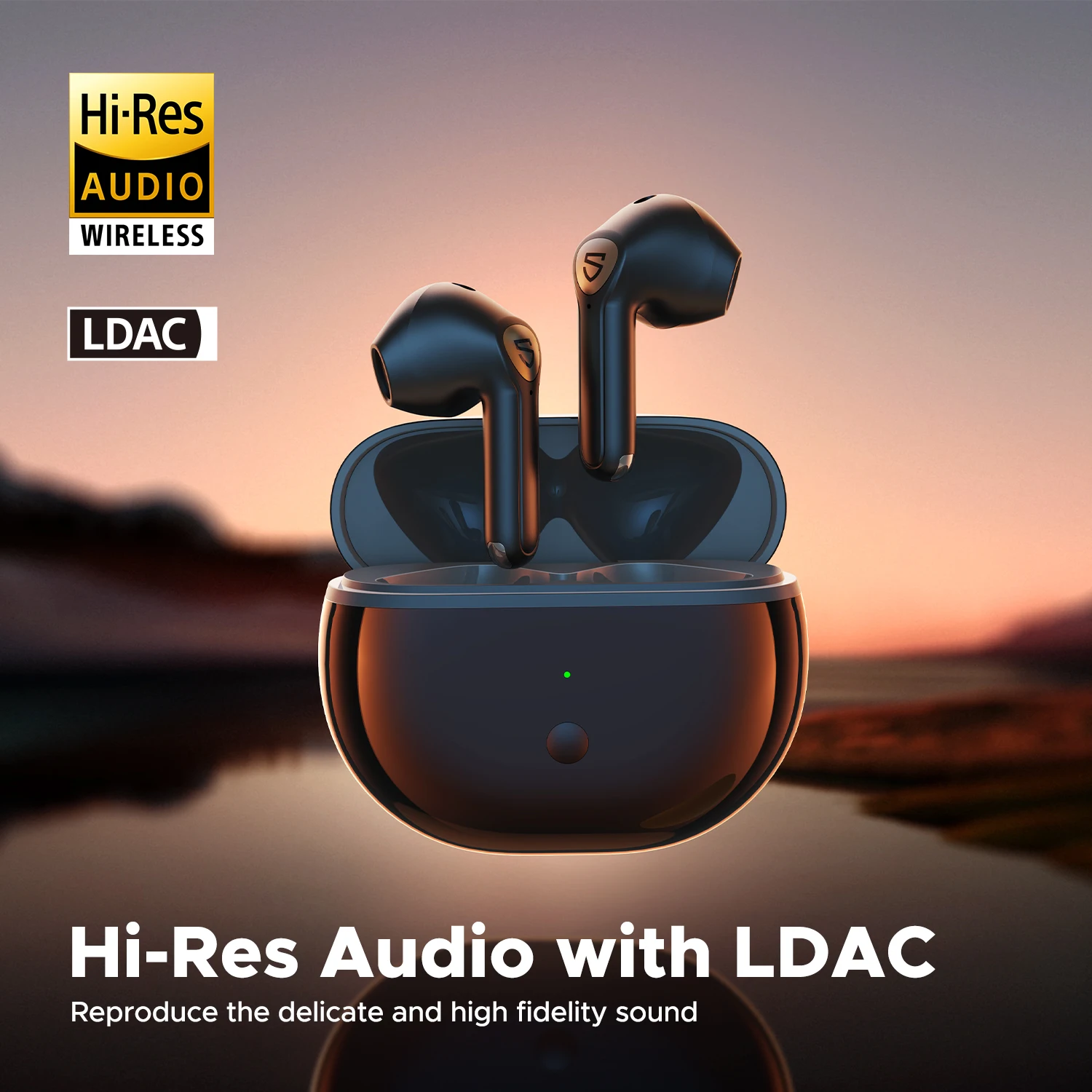 Soundpeats Wireless Earbuds Air3 Deluxe Hs With Hires Audio