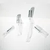Transparent Bottle+ Silver Cover
