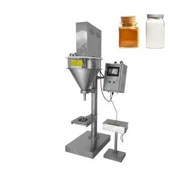 Automatic powder filling machine coffee powder filling machine with auger conveyor
