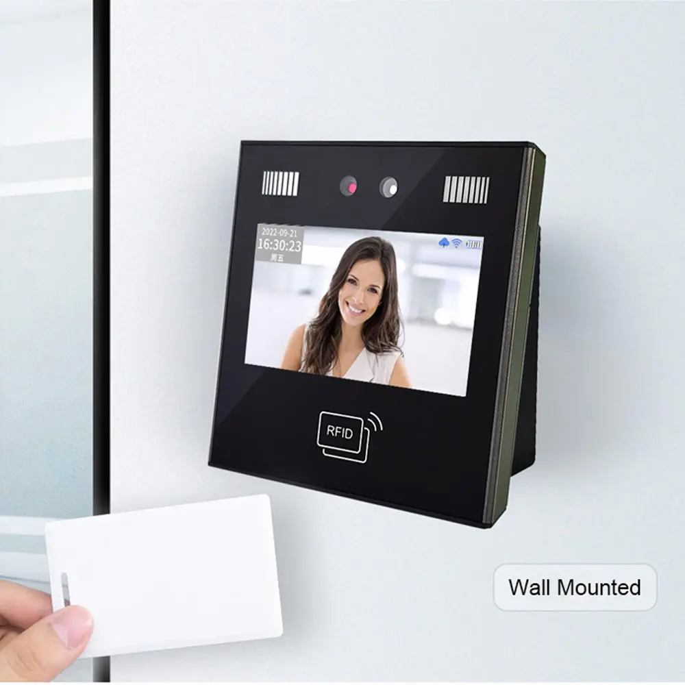 Smart School Attendance Management System with SMS Notification Biometric AI Face Recognition Time Recording for Parents