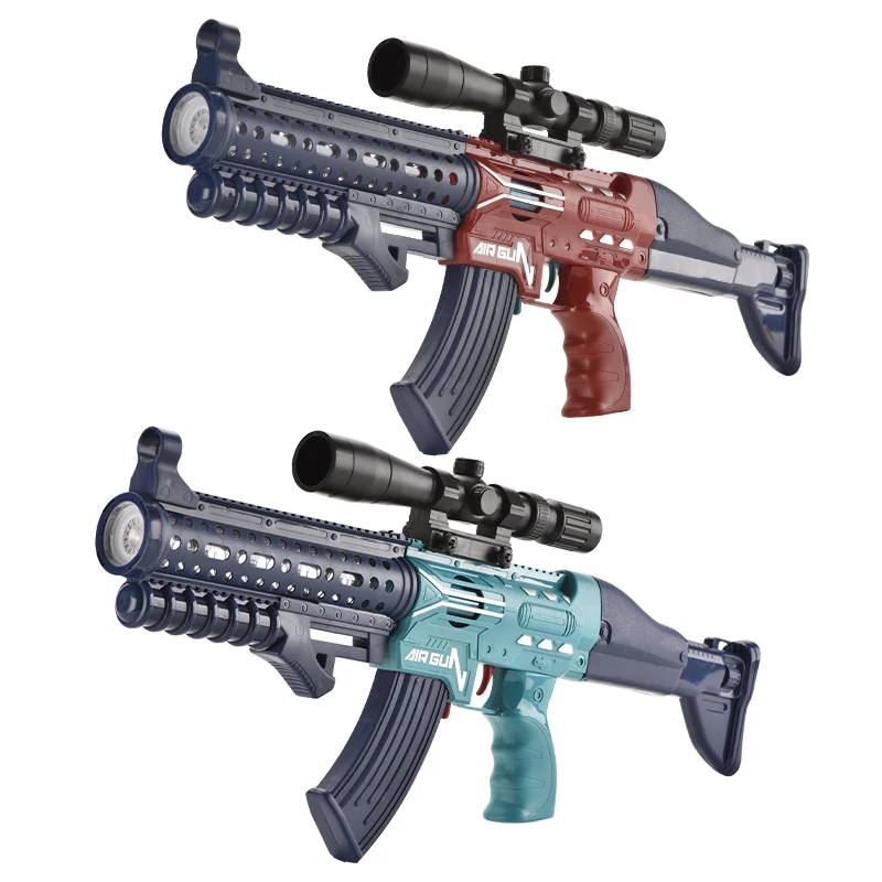 Arma de brinquedo para nerf armas metralhadora automática 3 modos sniper  gun 2 revistas diy brinquedo motorizado blasters espuma brinquedos -  AliExpress