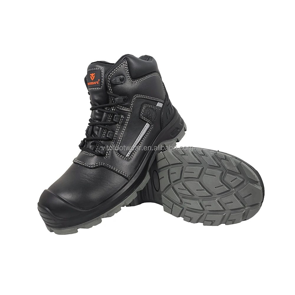 VITOSAFE Industrial Heavy Industry Sports Labor Footwear Casual Steel Toe Safety Shoes Work Boots for Men S3 manufacture