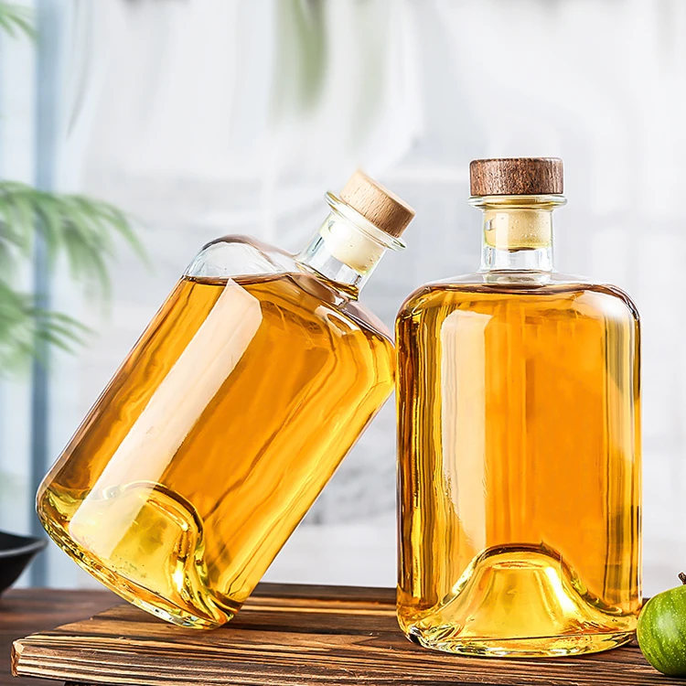 Wholesale Concave Bottom 750ml 75cl Red Wine Bottle Glass Fruit Wine