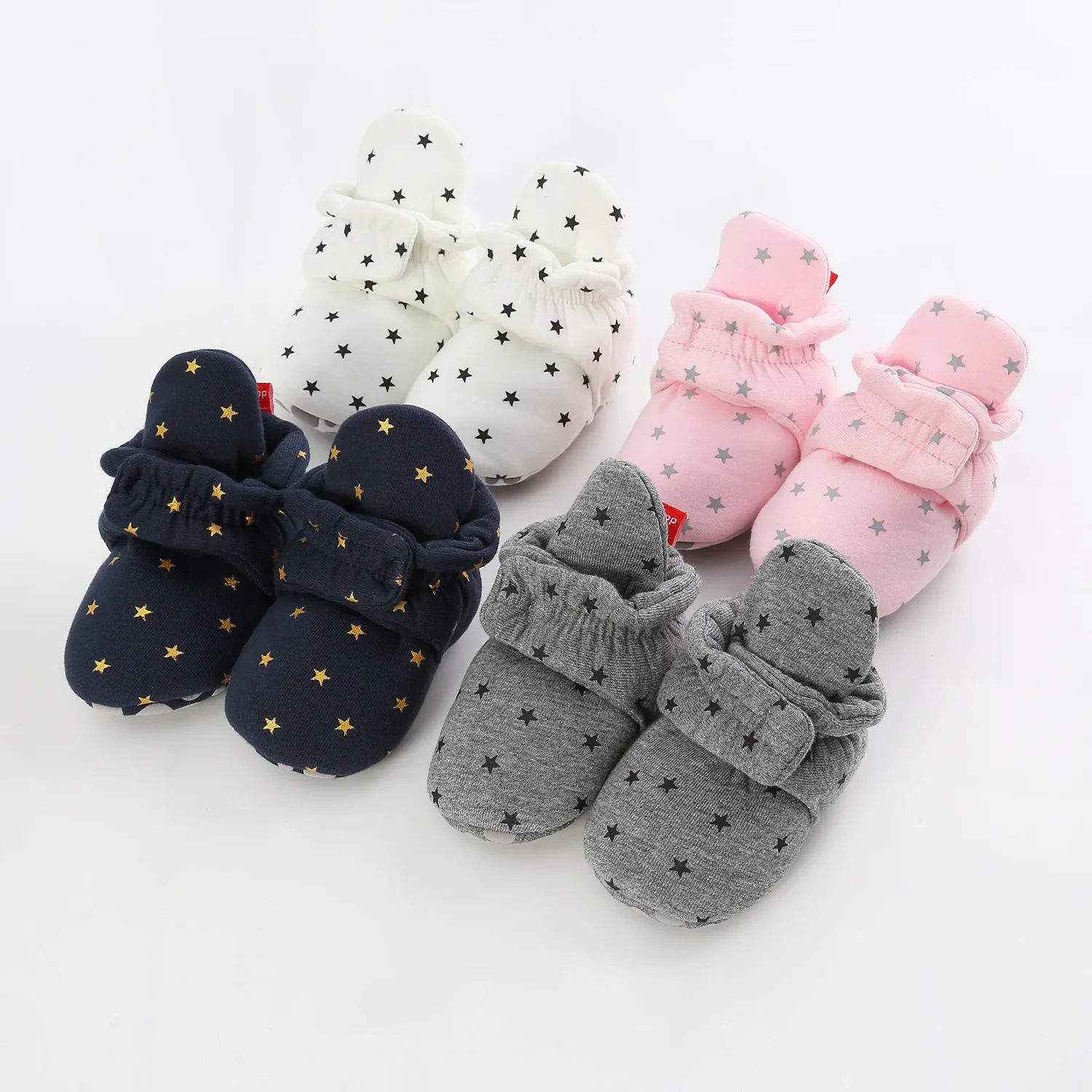 Winter Warm Newborn Baby Socks Shoes Boy Girl Toddler First Walkers Booties Cotton Comfort Soft Anti-slip