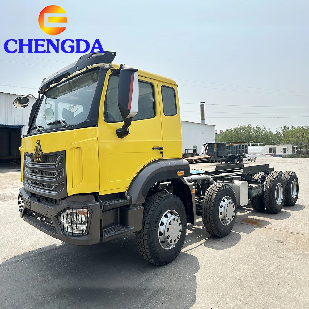 4*2 6*4 8*4 371 400 Hp Howo NX TX Sinotruk Long Chassis
