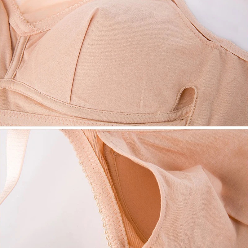 Breast Form ONEFENG 6030 Mastectomy Bra Pocket Underwear For