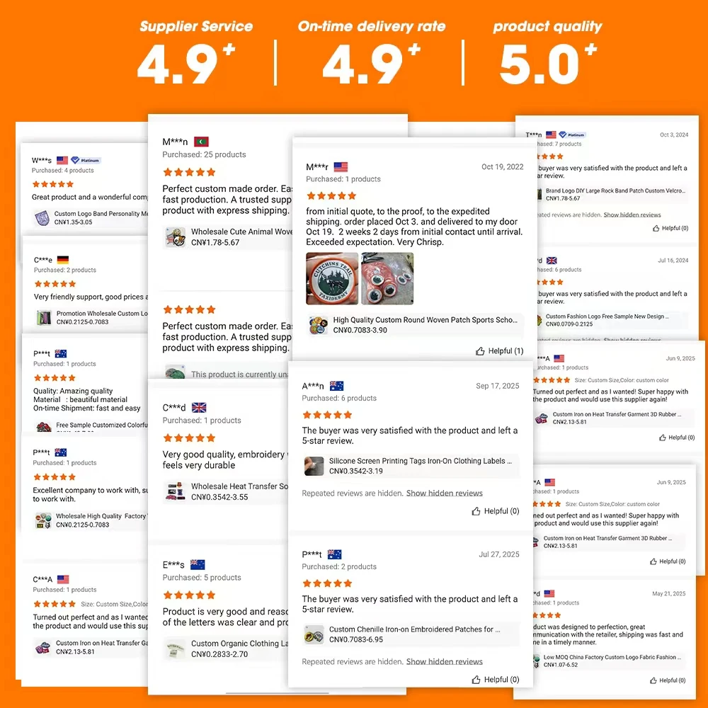 カスタム両面織りキーチェーンジェットタグ販促用キーホルダー & カラ