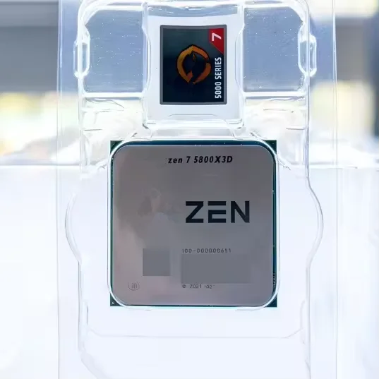 AM4 R7 5800X 3D CPU、8コア、3.4GHz、1年保証のマザーボードキット
