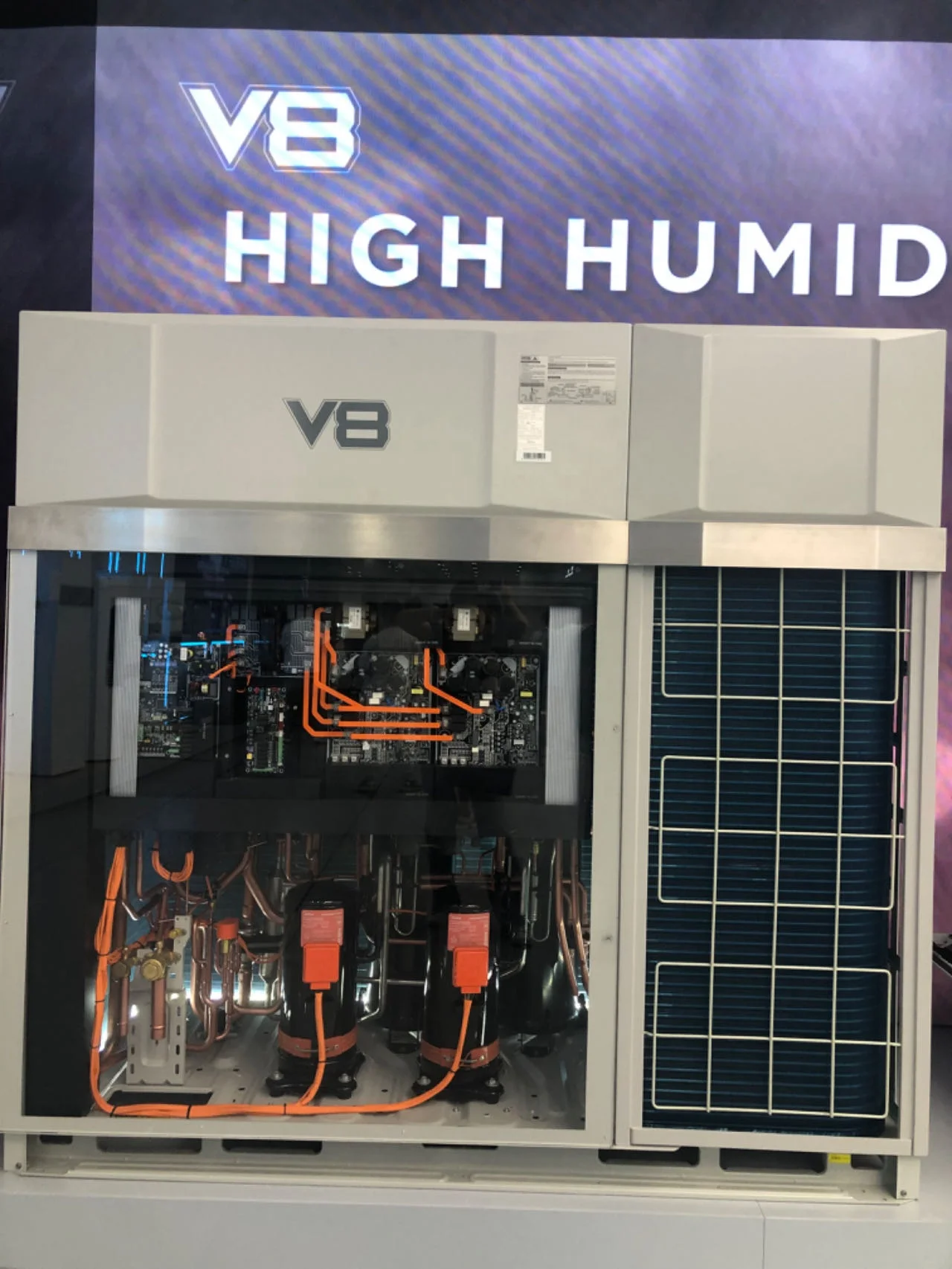 Midea Vrf V8 Double Duty Cycling 40KW Cooling and Hetaing Smart Split Unit Floor Standing Vrv air Conditioner Price