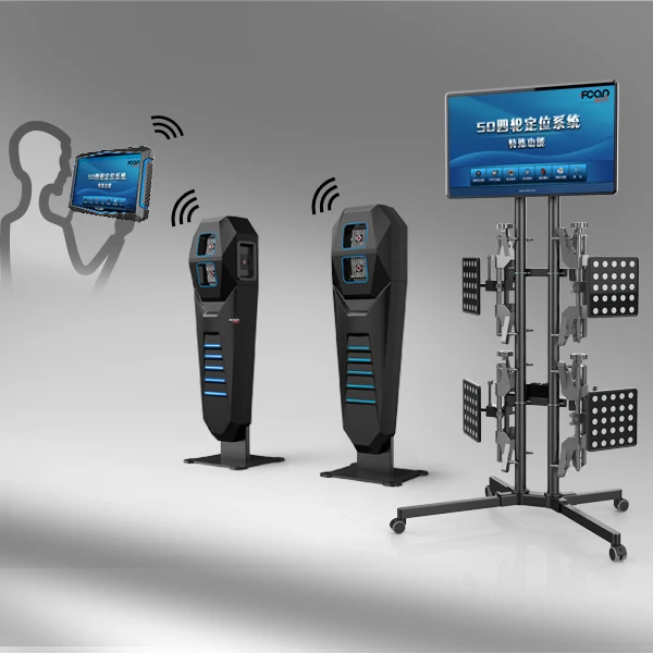 High Accuracy Four Wheel Alignment Machine 5d Wheel Aligner