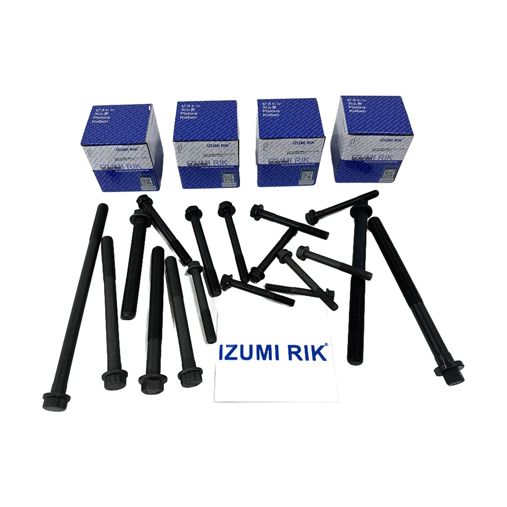 IZUMI RIK S550 Cylinder Head Bolt for Bobcat Standard Size Engine Parts