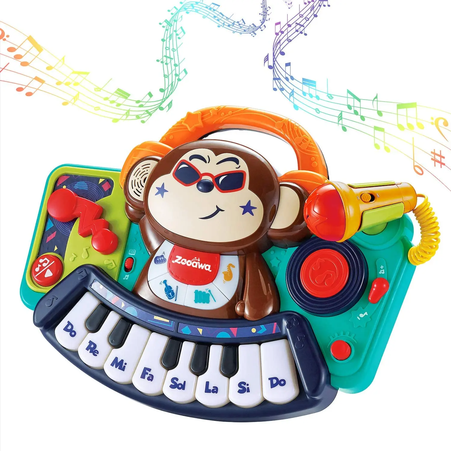 Scooawa Jouet De Piano Musical Pour Enfants Jouet D Apprentissage Educatif Ideal Comme Cadeau D Anniversaire Pour 18 24 Mois De 2 Et 3 Ans Petite Fille Et Garcon Buy Enfant Musical Singe Piano Clavier Jouets