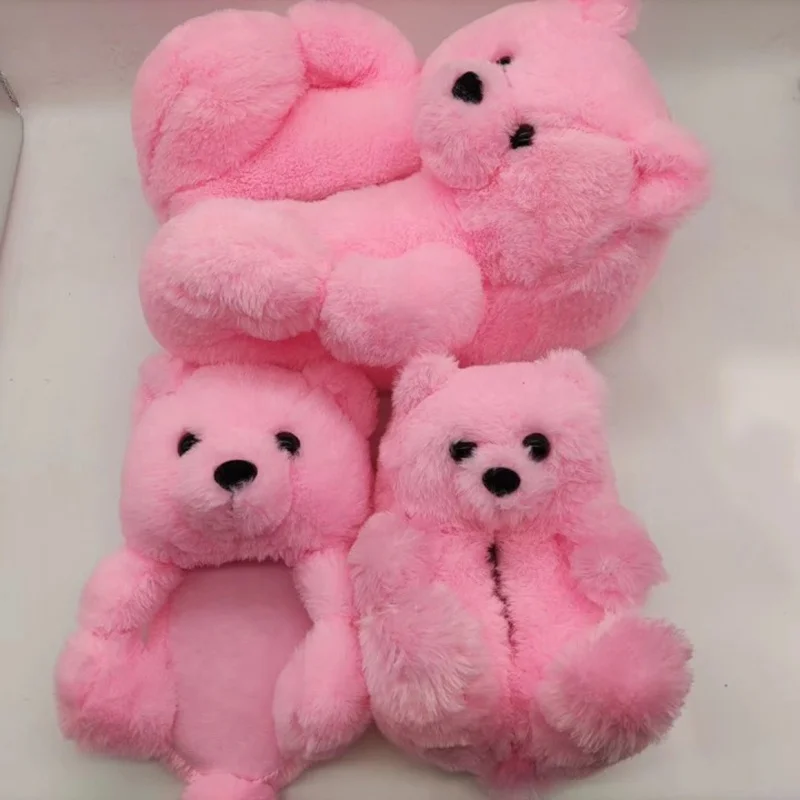 TL02 Новые поступления, 21 цвет, 7C-12C, детская обувь для дома Тедди, тапочки для детей