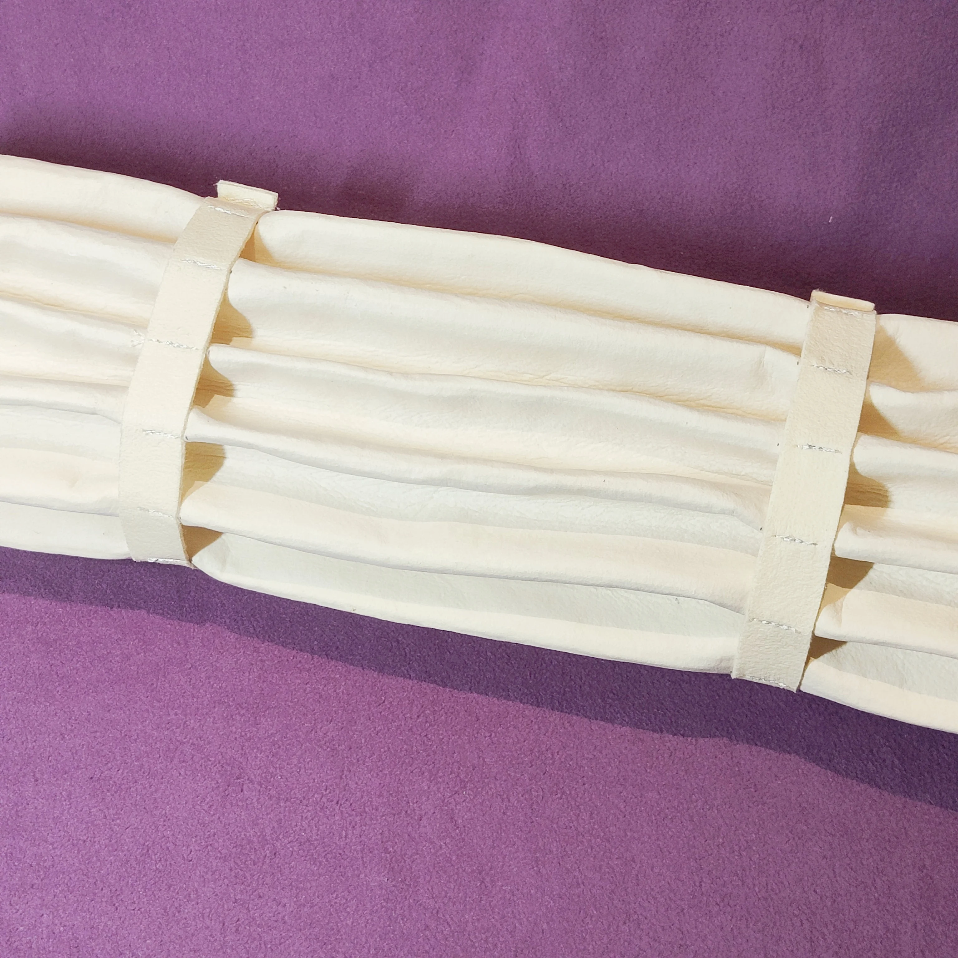 500GSM Acrylic Fabric Folding Style Pleated Filter Bag In Dust Collector 2