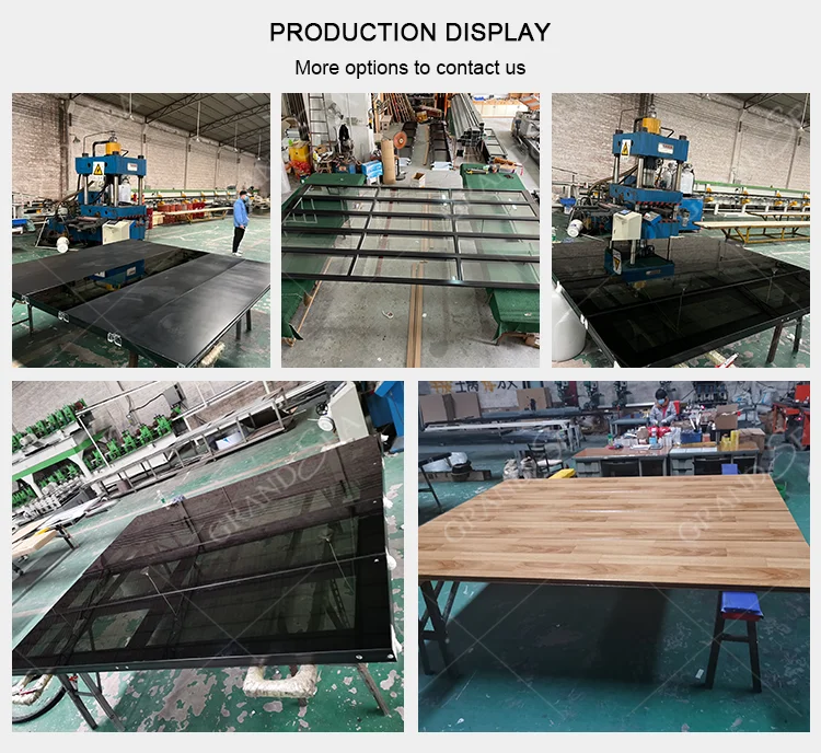 Modern Industrial Overhead Garage Door Motor Automatic Aluminum Glass