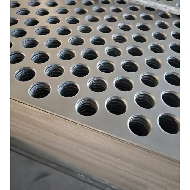 Professional Plant Carbon Steel Customized Precise Heat Proof Perforated Plates for Food Machinery 3