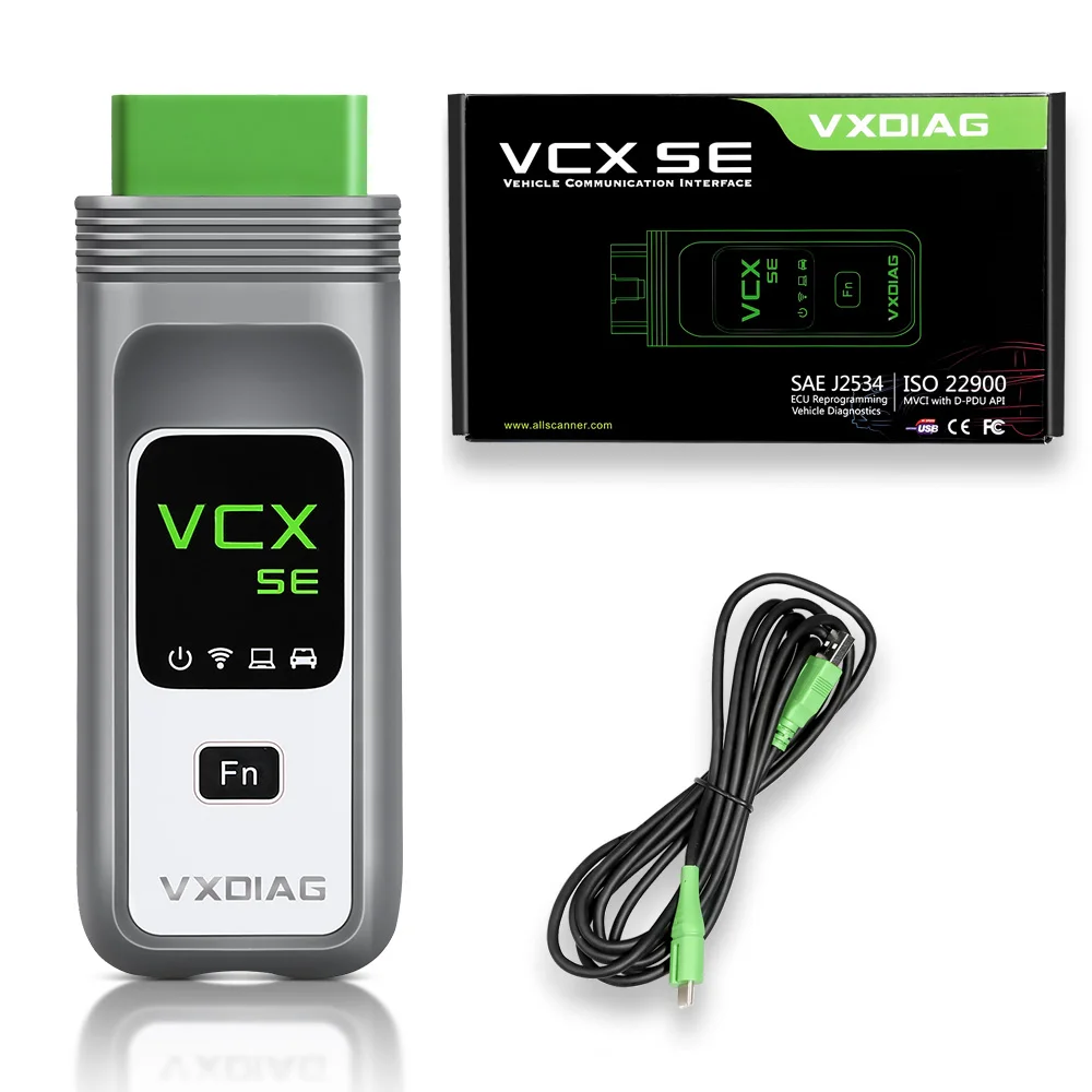 VXDIAG VCX SE JLR DoIP Car OBD2 Scanner 6154 5054 Vas V9.1.0 Suitable for Volkswagen Audi Diagnostics