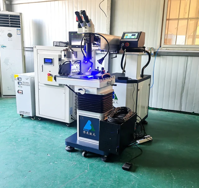 Yag Mould Repair Laser Welding Machine 4 Axis 200w 300w 400w Kalip Lazer Kaynak Makinesi Stamping Plastic Injection Molds Welder
