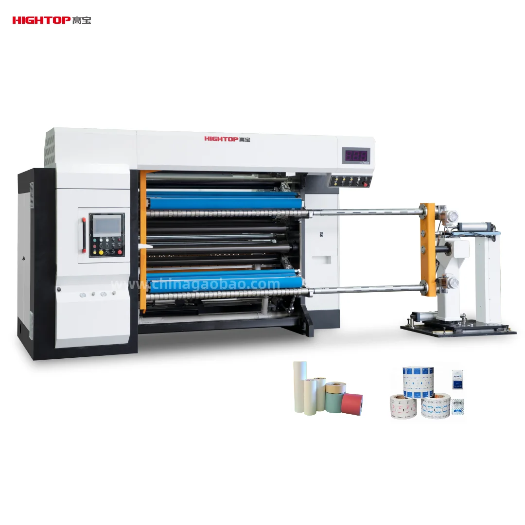 CM1700 Full Automatic PET OPP CPP PE PVC Plastic Film Slitter Machine Laminated Paper Adhesive Roll Slitting Rewinding Machine