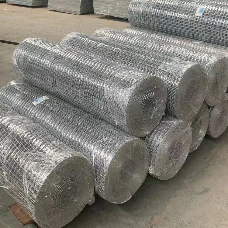 Hardware Cloth Poultry Enclosure Netting Rabbit Run Cage Chicken Coop Iron Wire Mesh Farm Fence Roll Galvanized Welded Wire Mesh