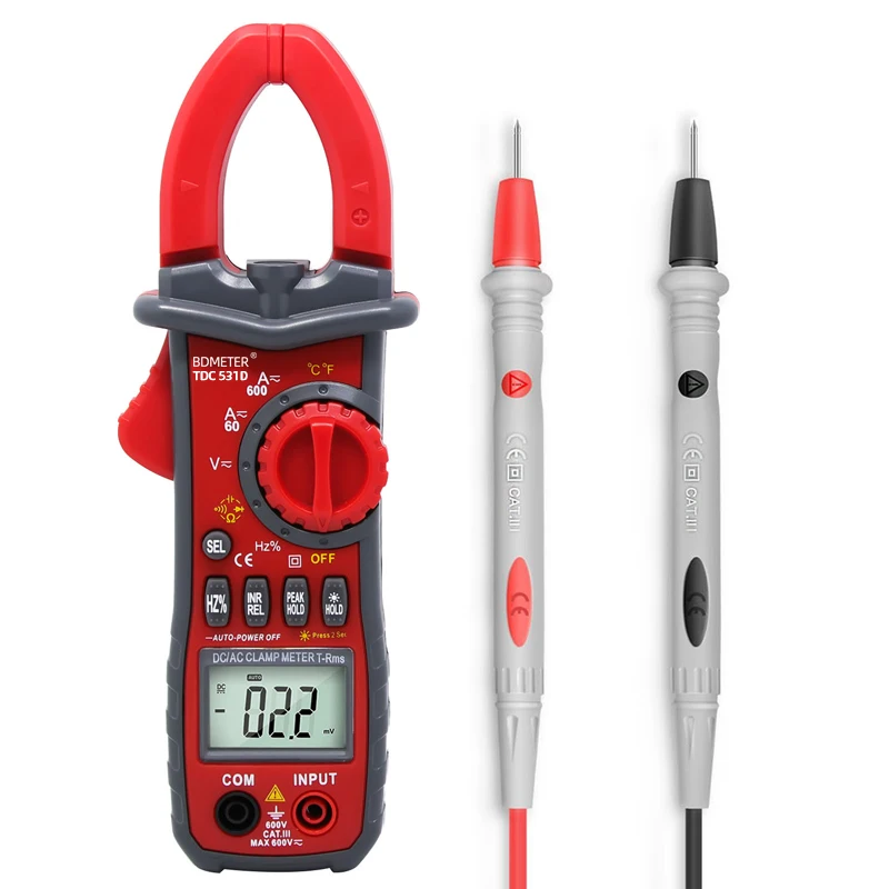 UNI-T UT281C True RMS Flex Clamp; 3000A AC True RMS Clamp Meter, Low Voltage Display / Digital Hold/Backlight