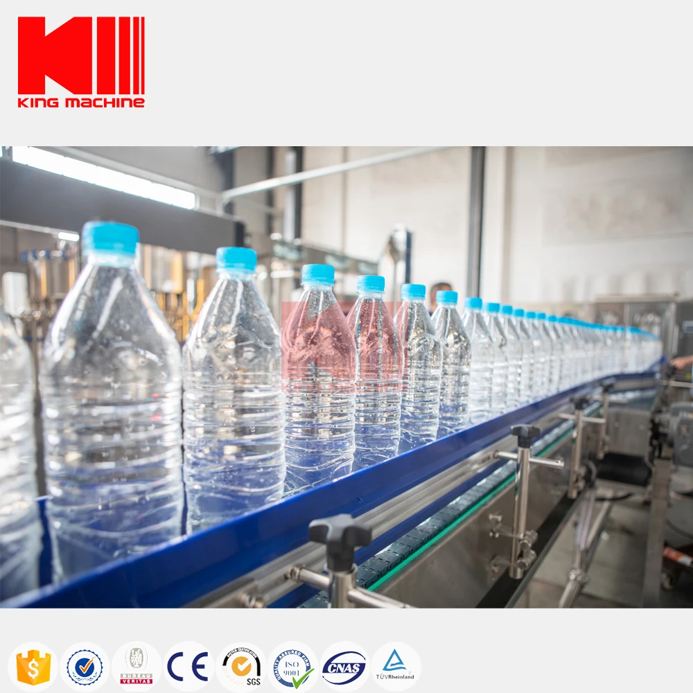 Full Automatic Complete Project Small Scale RO Pure Drinking Water Purification and Bottling Plant