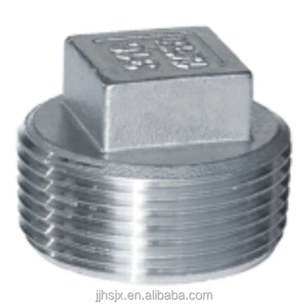 Precision Casting Threaded Pipe Fittings Stainless Steel Internal And