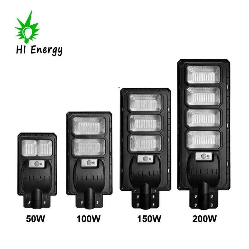 4 x Lampadaire Solaire 288pcs Leds (150W)