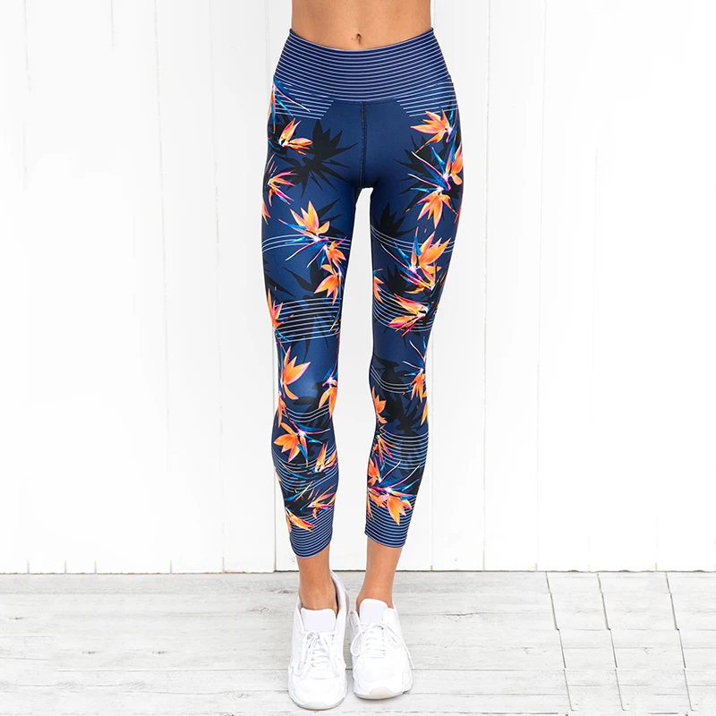 Pattern Gym Tights