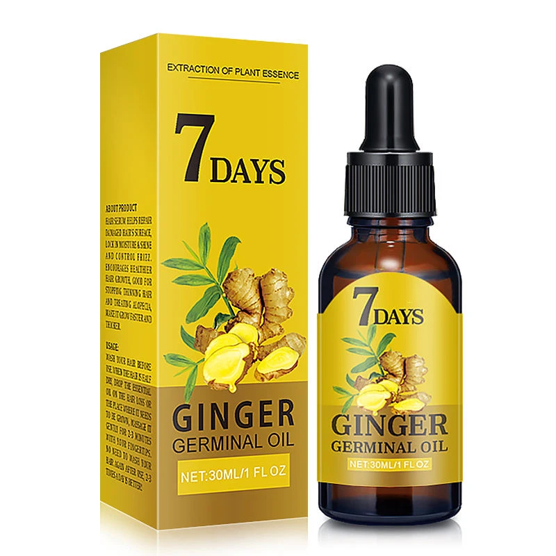 Wholesale 30ml Ginger Oil 7 Days Hair Growth Essential Oil For Hair ...