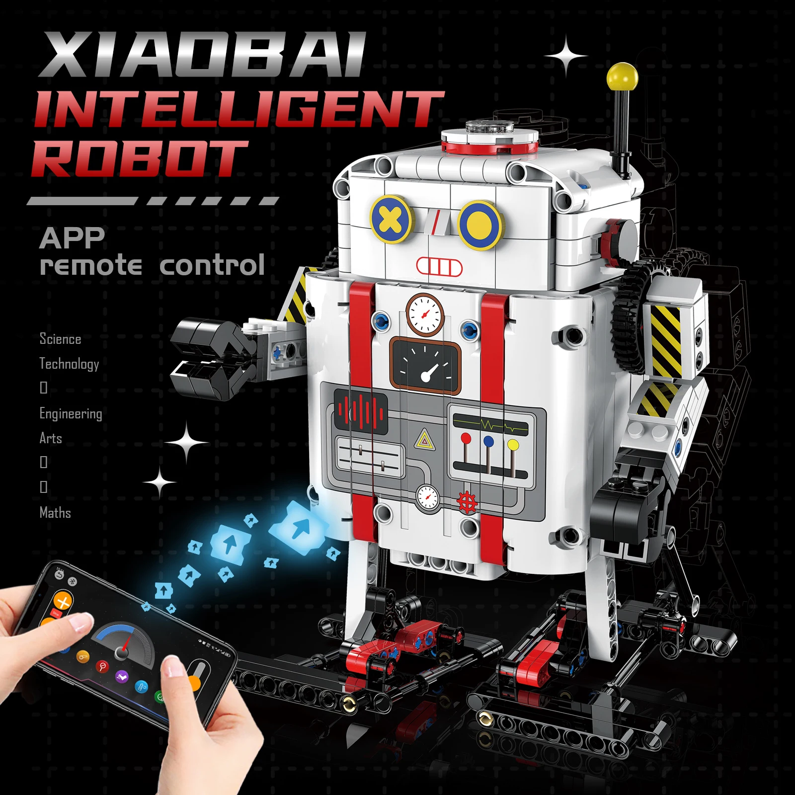New Design Walking Intelligent Programming Robot Toy Interaction Legoi ...