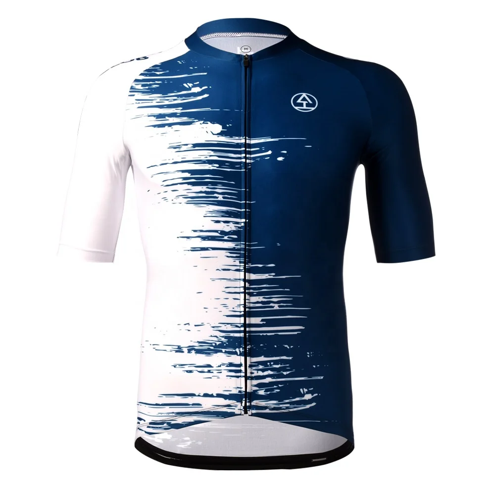 Kids Cycling Jersey Blue