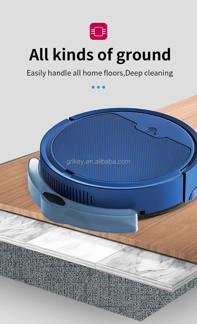 Robot Vacuum Cleaner Robotic Vacuum And Mop Combo With Water Tank App
