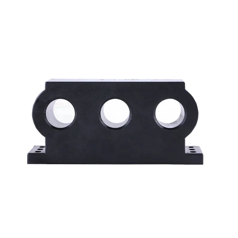 factory price ac split core 3 phase current transmitter 4 20ma hall current sensor 100a 400a three phase current transducer